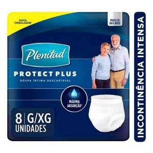 Roupa Íntima Plenitud Protect Plus Tamanho G/XG
