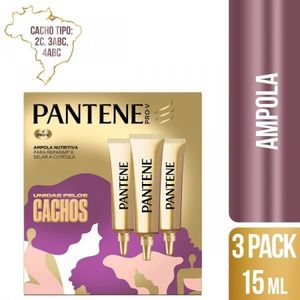 Ampola Tripla Pantene Unidas Pelos Cachos