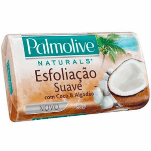 Sabonete Palmolive Naturals 90G Esfoliante Coco E Algodão