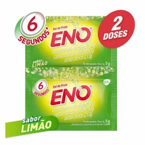 Envelope Sal De Frutas Sabor Limão Com 2 Unidades