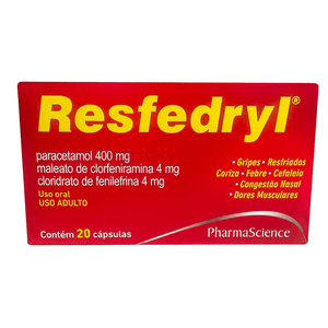 Resfedryl 20 Cápsulas