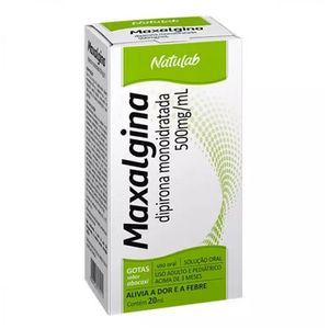 Maxalgina 500mg/ml Solução Oral 20ml