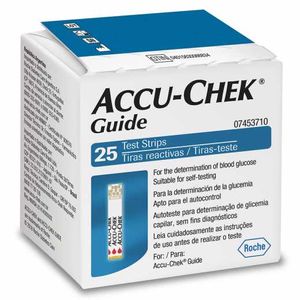 Accuchek Guide 25 Tiras