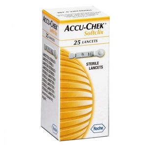 Lancetas Softclix Ii Com 25 Unidades