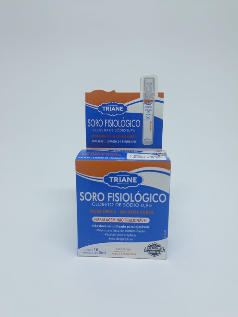 SoroFisiologico5MlCom10AmpolasTriane