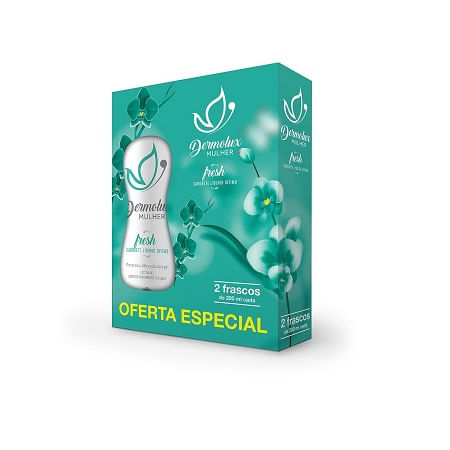 Sabonete-Liquido-intimo-Dermolux-Mulher-Fresh-2-unidades