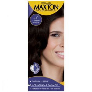 Kit Prático Embelleze Maxton Coloração Creme 4.0 Castanho Natural