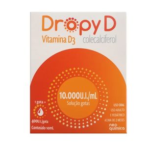Vitamina D Dropy D 10.000UI/ml Gotas 10ml