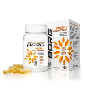 Borg Mega 3 Concentrado 60 Cápsulas