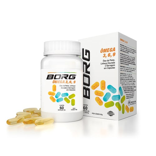 Omega 3 6 9 60 Cápsulas Drogafuji Drogafuji