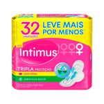 Absorvente-Intimus-Gel-Tripla-Protecao-Cobertura-Seca-Com-abas-32-unidades