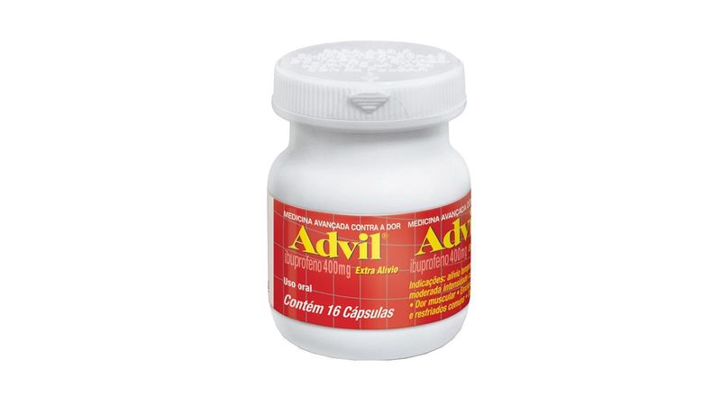 Advil 400mg 8 Cápsulas Blister