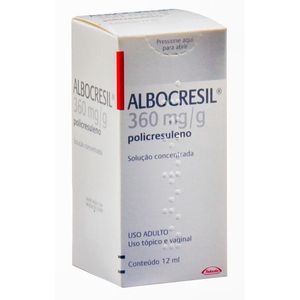 Albocresil Solução Frasco Com 12Ml