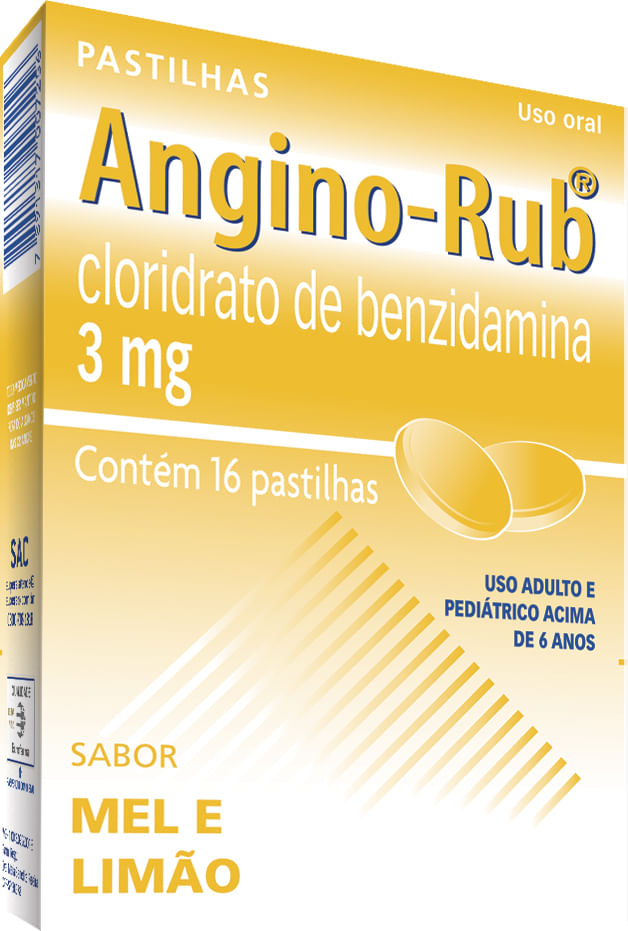 Angino-Rub-3mg-caixa-com-16-pastilhas-sabor-mel-e-limao