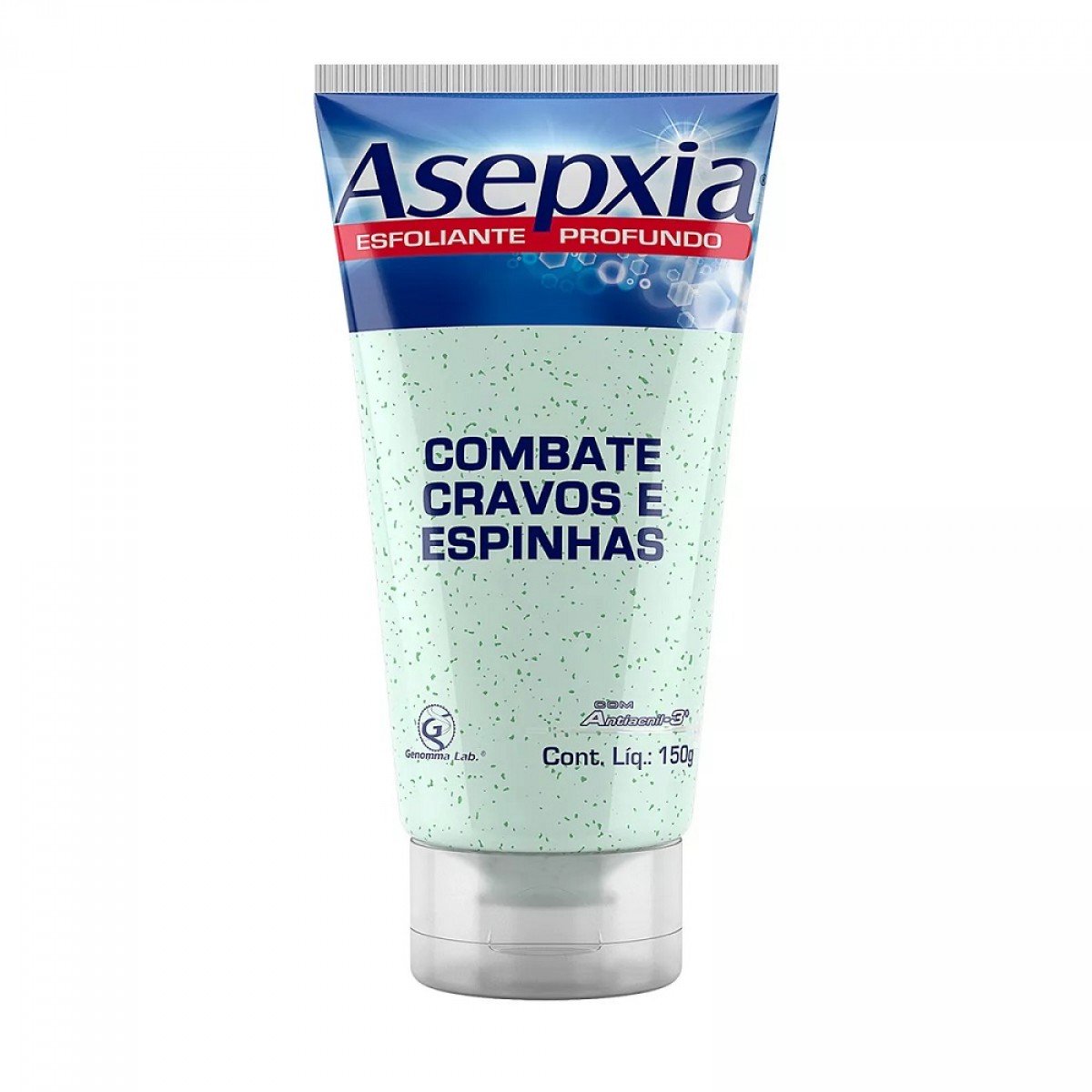 Gel de Limpeza Esfoliante Asepxia Esfoliante Profundo 150ml