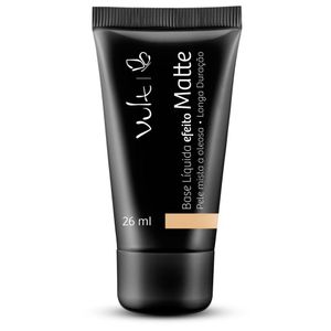 Base Líquida Efeito Matte Vult Cor Bege 02 Com 26Ml