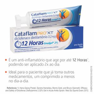 Cataflampro Xt Emulgel 232Mg/G Bisnaga Com 100G