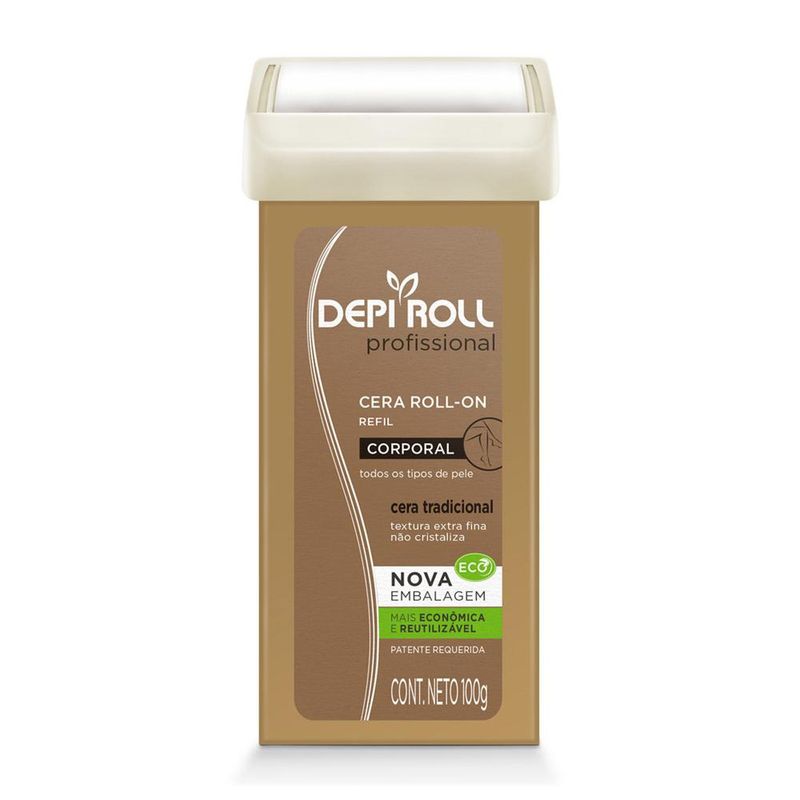 Cera-Depi-Roll-Roll-on-Refil-Corporal-Profissional-tradicional-100g