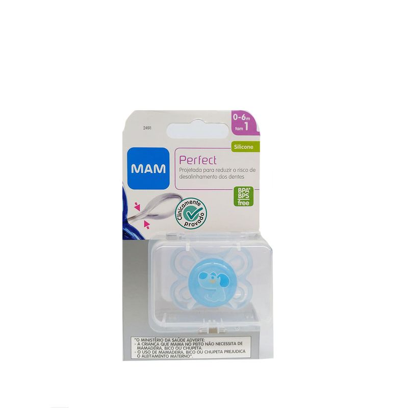 Chupeta-MAM-Perfect-Silk-Touch-Boys-Silicone-Azul-de-0-a-6-meses-desenhos-variados