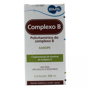 Complexo B - Ems Xarope Com 120 Ml