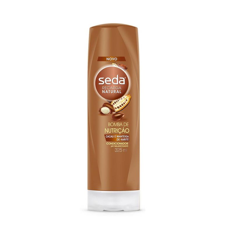 Condicionador-Seda-Recarga-Natural-Bomba-de-Nutricao-325ml