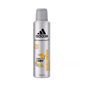 Desodorante Adidas Sport Energy Aerosol Antitranspirante 72H Com 150Ml