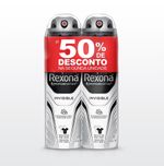 Desodorante-Rexona-Men-Invisible-aerosol-150ml-2-unidades-50-de-desconto-na-2ª-unidade