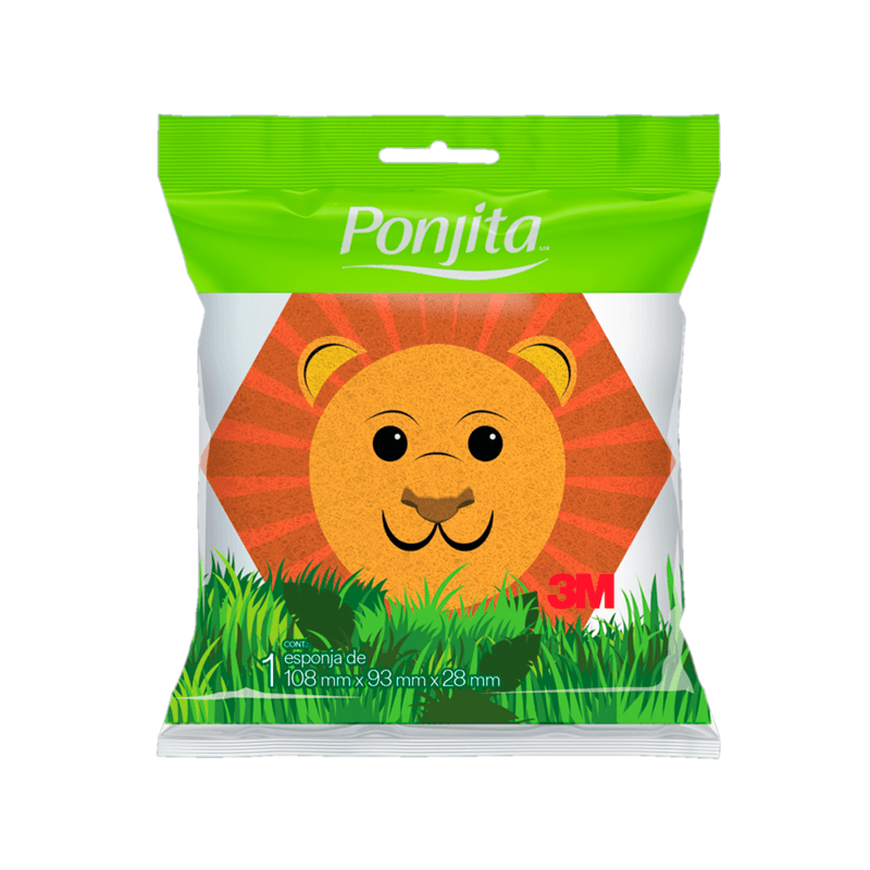 Esponja-para-Banho-Ponjita-Kids-Princesa-com-1-Unidade