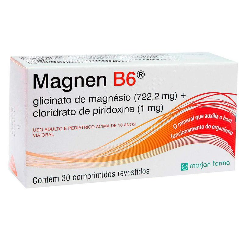 Magnen-B6-caixa-com-30-comprimidos-revestidos