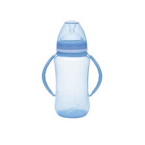Kuka Mamadeira Aquarela Big C/Alca Orto Azul 330Ml