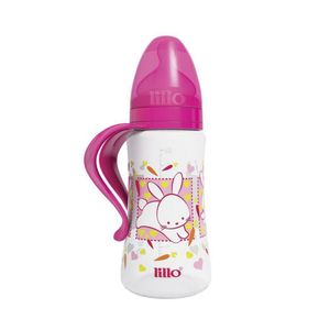Mamadeira Lillo Design Bico De Silicone Ortodôntico 6+ Meses Rosa Mamadeira Lillo Design Bico De Silicone Ortodôntico 6+ Meses Rosa 300Ml