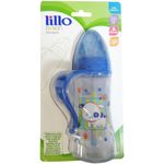 Mamadeira-Lillo-Design-Bico-de-Silicone-tamanho-2-maiores-de-6-Meses-azul-300ml