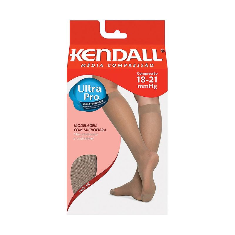 Meia-3-4-de-Compressao-Kendall-Media-compressao-tamanho-M-cor-Mel-com-ponteira
