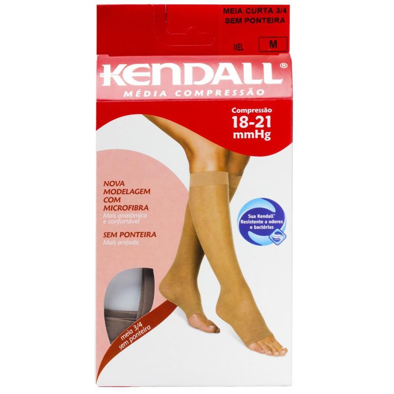 Meia-3-4-Kendall-Sem-Ponteira-Media-Compressao-Cor-Mel-Tamanho-M