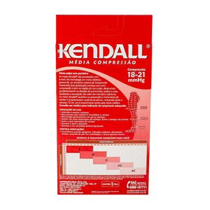 Meia Calça Kendall Feminina Média Compressão (18-21Mmhg) Ponteira Aberta Meia Calça Kendall Feminina Média Compressão (18-21Mmhg)