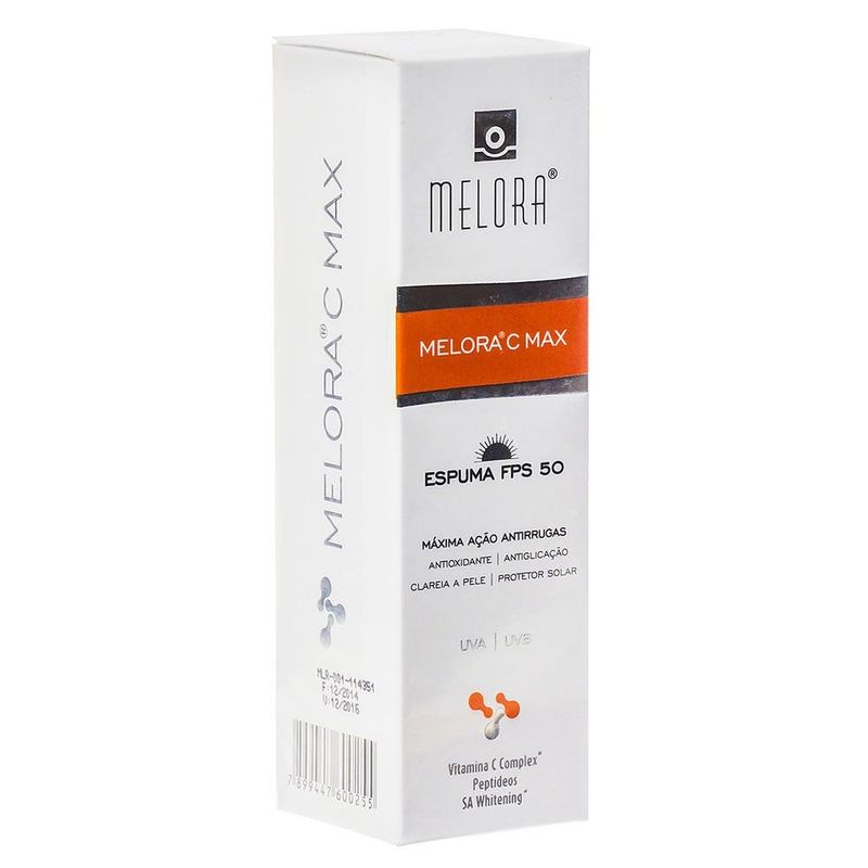 Melora-C-Max-FPS-50-Melora-Espuma-Anti-Rugas-45ml