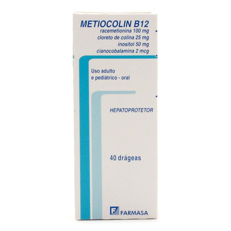 Metiocolin-B12-caixa-com-40-drageas