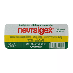 Nevralgex (Blister Com 10 Comprimidos )