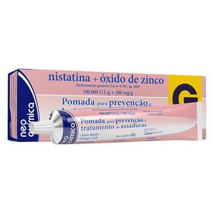 Nistatina + Óxido de Zinco 60g Neo Química Neoquimica