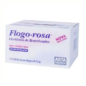 Flogo-Rosa 500Mg Pó Caixa Com 10 Envelopes Com 94G