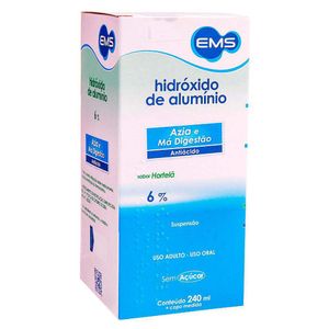 Hidróxido De Alumínio - Ems 615Mg/Ml Solução Oral Com 240Ml