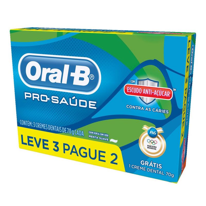 Kit-Creme-Dental-Oral-B-Escudo-Anti-Acucar-70g-Leve-3-Pague-2