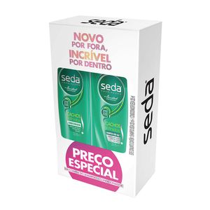 Kit Shampoo + Condicionador Seda Cachos Definidos 325Ml Cada