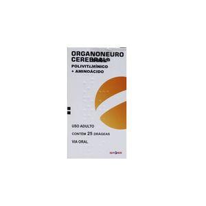 Organoneuro Cerebral Frasco Com 25 Drágeas