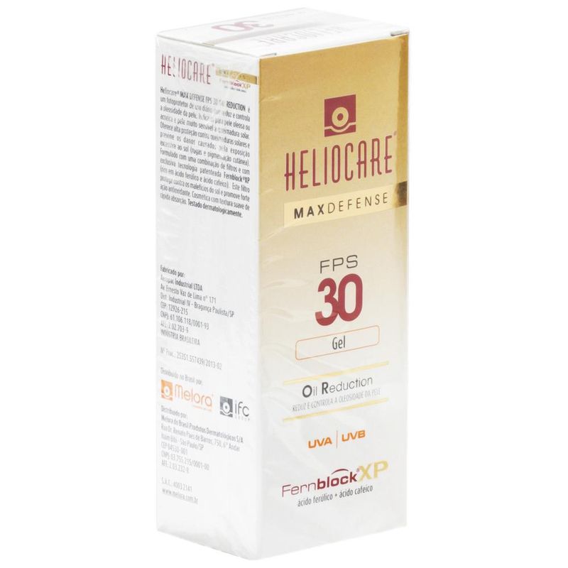 Protetor-Solar-Heliocare-Max-Defense-Oil-Reduction-Fps30-50g