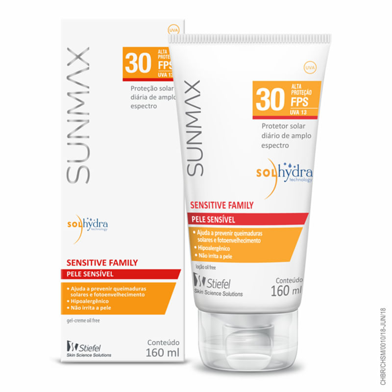 Protetor-Solar-SunMax-Sensitive-Family-160ml