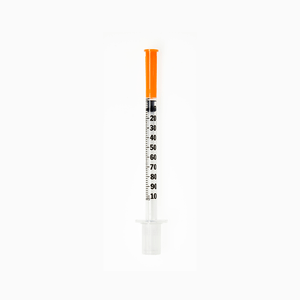 Seringa Bd Ultra-Fine Insulina 100U Agulha Curta 8Mm Com 10 Unidades