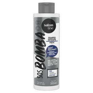 Shampoo Salon Line S,O,S Bomba De Vitaminas Men 2X1 300Ml