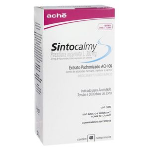 Sintocalmy 300Mg Caixa Com 40 Comprimidos Revestidos