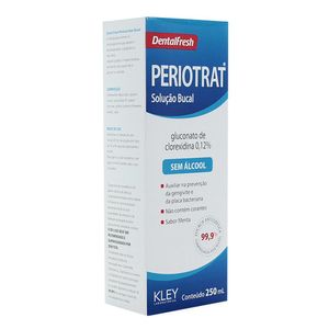 Solução Bucal Periotrat Menta Sem Ácool 250Ml